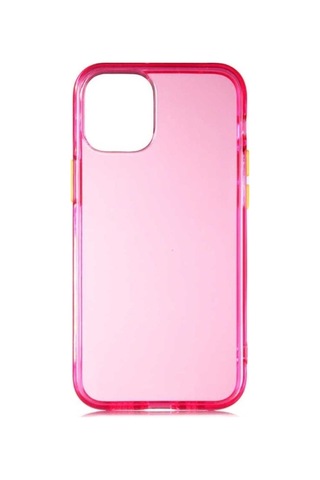 Apple Uyumlu iPhone 12 Mini Kılıf Zore Bistro Kapak Pembe