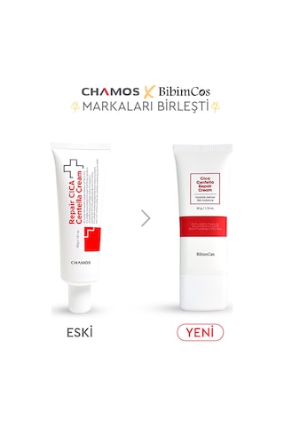 Bibimcos Cica Centella Repair Cream 50 ML