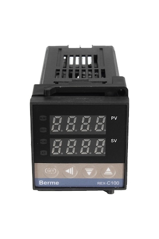 Jeehugo Rex-c100 Pıd Akıllı Sıcaklık Kontrolörü Seti: 1m K Tipi Prob + 40a Katı Hal Röle - Isıtma/soğutma Uygulamaları