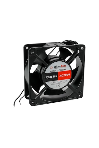 Plastim Bilezikli Aksiyel Fan 120x120x38 Mm 220v Ac