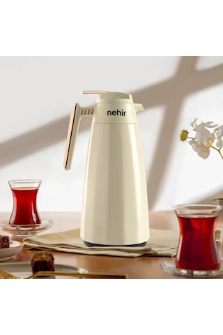 Nehir Nihal Termos 1,5 Litre Krem Rose