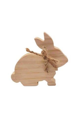 Pazly Tavşan Suntek Stil-b Orta Masaüstü İşareti Ahşap Cv