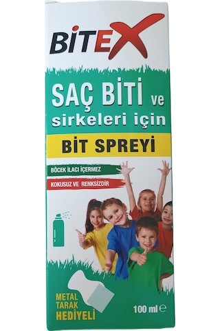 Bitex Saç Biti ve Yumurtaları için Sprey 100 ML