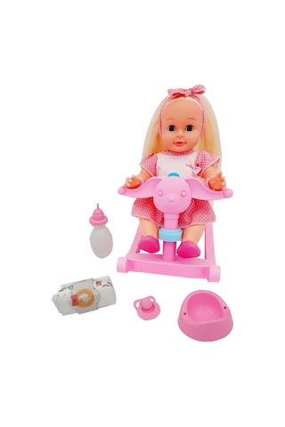Global Toys Panda Salıncaklı Altını Islatan Bebek Türkçe Masal Anlatır