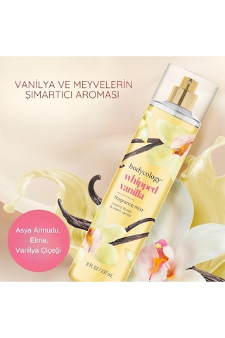 Bodycology Whipped Vanilla Fragrance Mist Vanilya Kokulu Kadın Vücut Spreyi