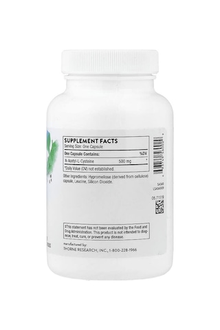 Takviye Thorne, Na-c, 90 Capsules 500 Mg Per Capsule
