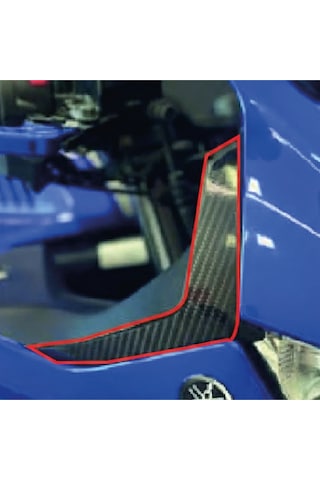 Yamaha Yzf-r25 2015-2024 Far Yanı Karbon Sticker
