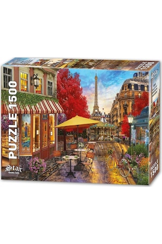 Star Puzzle 1500 Parça Paris'Te Akşamüstü Puzzle