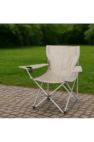 Uniqamping Pro Xl Katlanır Kamp Sandalyesi Bej