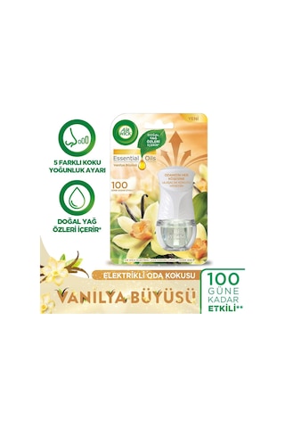 Air Wick Elektrikli Oda Kokusu Cihaz + Yedek Şişe Vanilya