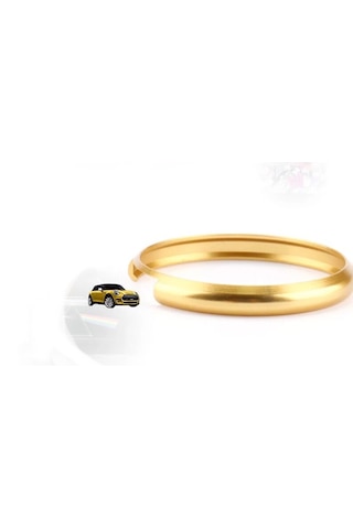 Mini Cooper Kumanda Halkası Alüminyum R55 R56 R57 R58 R59 R60 Metal Kumanda Çerçevesi Gold