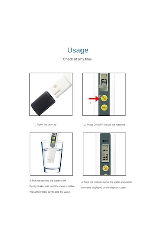 Tds Metre Dijital Su Test Cihazı - Ev Için, Kuyu Ng0x8x