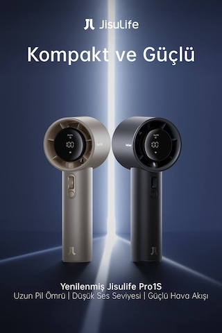 Handheld Fan Pro1 S Güçlü El Fanı 5000mah