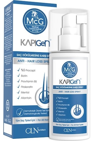 Mcg Kapigen %5 Procapil İçerikli Dökülme Karşıtı Saç Spreyi 75 ML