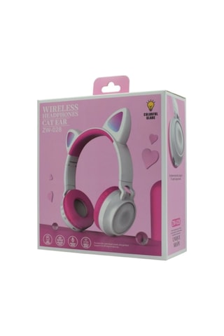 ZW-028 Kedi Kulaklı Bluetooth 5.0 Kulak Üstü Kulaklık