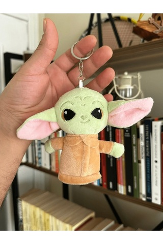 Baby Yoda Grogu Peluş Anahtarlık