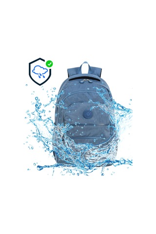 Mega Boy 2 Li Unisex Ayarlanabilir Ortapedik Askılıçok Bölmeli Okul Çantası + Kalemlik Mavi