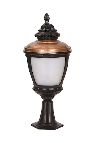 Avonni Bsu-68011-bsy-kop Kahverengi/siyah Elektrostatik Toz Boyalı Dış Mekan Aydınlatma, E27, Aluminyum, Polikarbon Cam, 26cm Sku: Smgstk44e76a8122