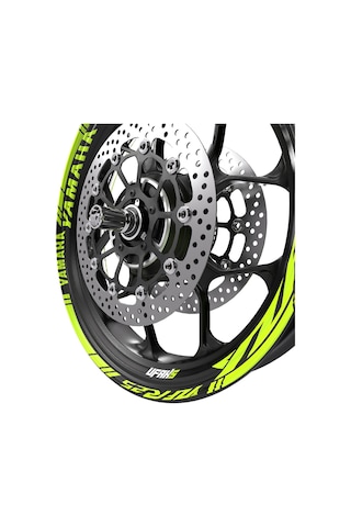 Yamaha Yzf R25 Jant Şeridi Florasan Sarı