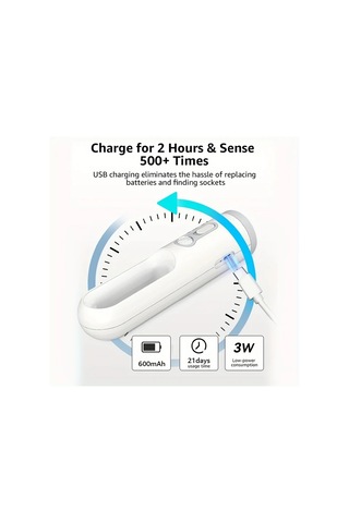 Brightnova 1pc Led Fener Gece Lambası Hareket Sensörlü Usb Şarjlı Taşınabilir Yatak Odası Okuma Kamp Acil Durum Altın