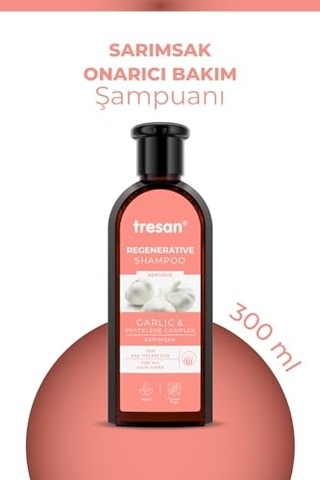 Sarımsak Özlü Onarıcı Her Saç Tipi İçin Bakım Şampuanı 300 Ml Diğer