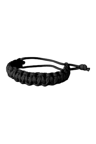 Taktik Paracord Survival Bileklik Siyah