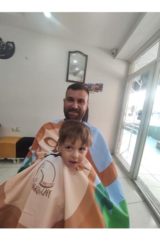 Smp Penuar Önlük Berber Kanguru Örtü Babalı Oğullu