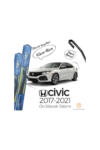 Honda Civic FC5 Ön Silecek Takımı (2017-2021) RBW Hibrit