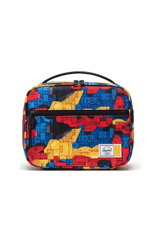 Herschel X Lego Pop Quiz Öğle Yemeği Çantası-15400 Renkli Soyut Blok