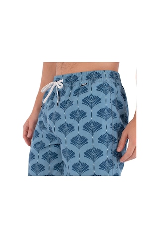 Hurley Hurley Volley Icon Printing Press Arbore Erkek Astarsız Boardshort 2241 Mavi