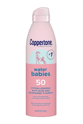 Coppertone Water Babies SPF50 Güneş Koruyucu Losyon Sprey 170GR