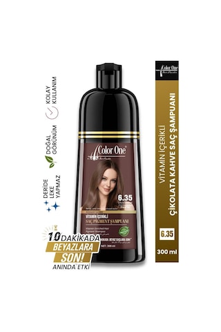 Jaja Vitamin İçerikli Saç Pigment Şampuanı Unisex 300 Ml 6.35 Çikolata Kahve
