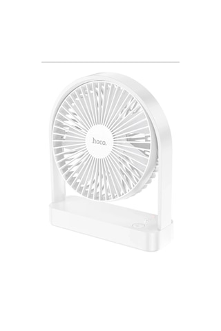 Hoco. Hx65 Ultra İnce Masaüstü Soğutucu Fan - Beyaz