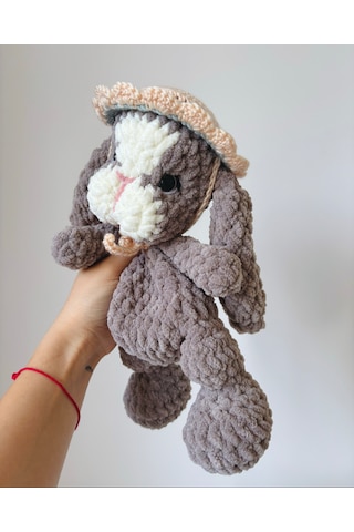 Clementine The Bunny Uyku Arkadaşı Beyaz - Gri