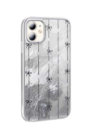 Apple Uyumlu iPhone 11 Kılıf Desenli Zore Mep Kapak Küçük Fiyonk