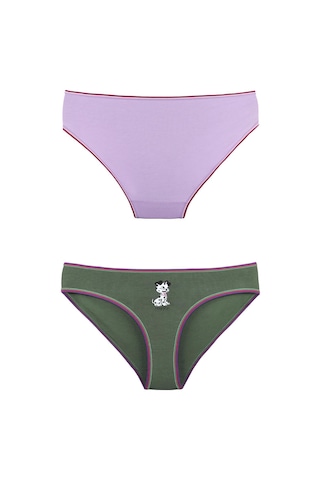 Sensu Kız Çocuk Pamuklu 5'li Külot Set - Kıds2600 Model-6 Model6