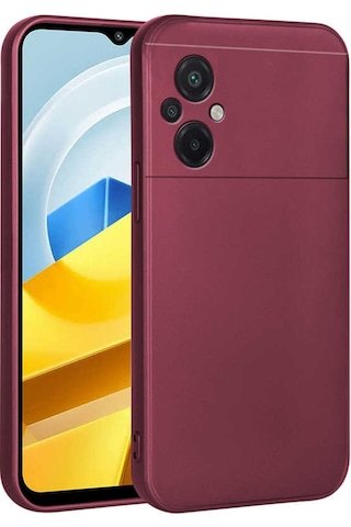 Xiaomi Poco M5 Kilif Zore Premier Silikon Kilif 563822733