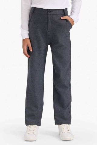 Defacto Erkek Çocuk Düz Paça Twill Pantolon G5467a825cwnv256 Lacivert-nv256