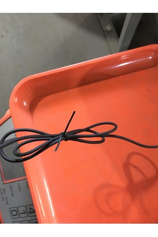 Pvc Kaplı Bağ Teli Klips 20 Cm Siyah 500 Gram