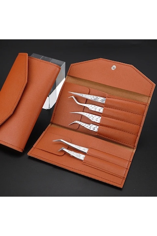 6 Adet Sahte Kirpikler İçin Yanlış Lashes Cımbız Seti Uzantıları