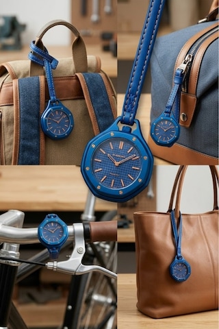 Boyol Pop Çanta Charm Unisex Aksesuar Saat D-sport Lacivert D-403