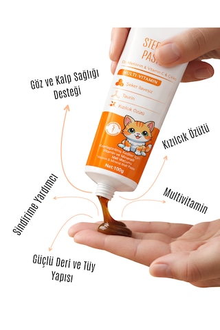 Petpower Kısırlaştırılmış Kedi Maltı Sterile Paste 100 G