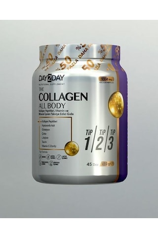 Day2day Collagen All Body Tip 1 - 2 - 3 Kollajen 450 G Day2day Collagen All Body Tip 1 - 2 - 3 Kollajen 450 G
