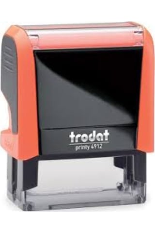Trodat 4912 - İsim-ünvan-firma-şirket-doktor Kaşesi Mavi N11.21231