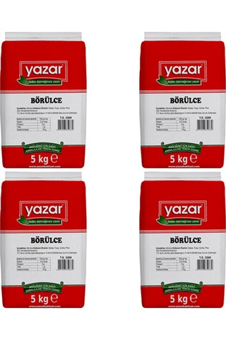 Yazar Börülce 4 x 5 K G