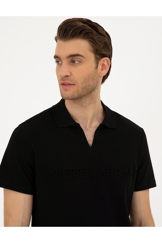 Pierre Cardin Erkek Siyah Tişört 50296772-vr046 Siyah