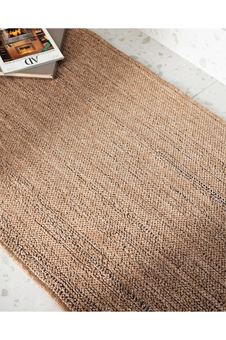 Madame Coco Melanee Halı - Bej/siyah- 80x150 Cm 8684427041987 Çok Renkli