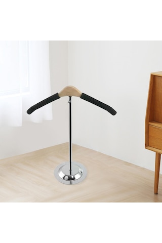 Homyl Giyim Standı T Şekilli Sağlam Uzunluk-38cm-siyah Siyah