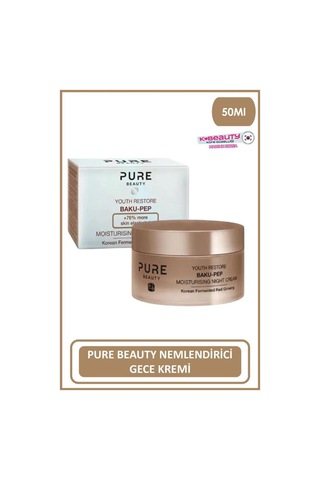 Pure Beauty Youth Restore Nemlenlendirici Gece Kremi 50 ML