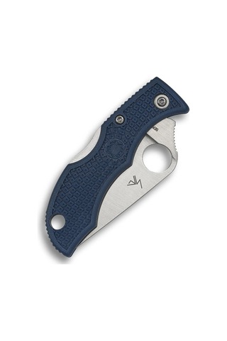 Spyderco Ladybug 3 Cobalt Blue Frn Cpm Spy27 Plainedge Kamp Çakı Mavi